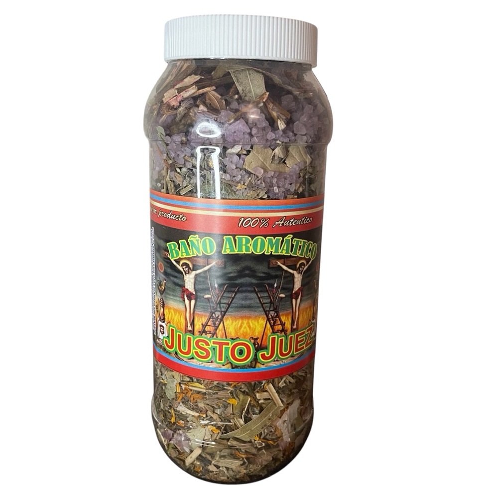Just judge aromatic herb bath / baño de hierbas aromatico justo juez